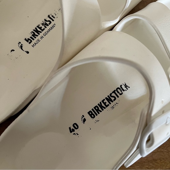 BIRKENSTOCK Arizona Essentials Eva Sandals White- Size 40 , M7-7.5 W9-95 - Picture 8 of 12